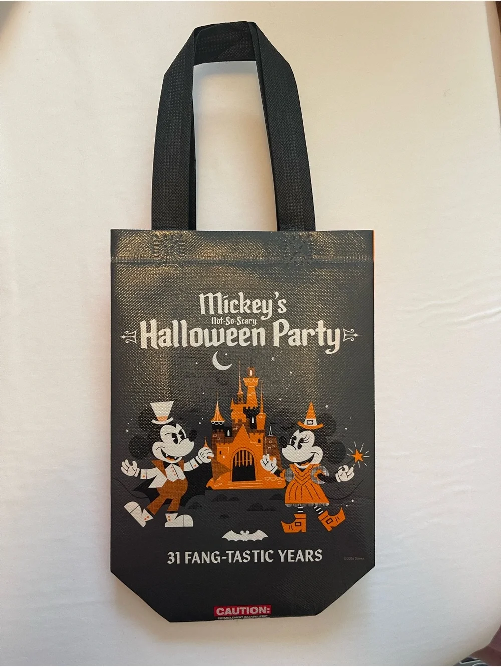 2026 Mickey’s Not So Scary Halloween Party Treat bag